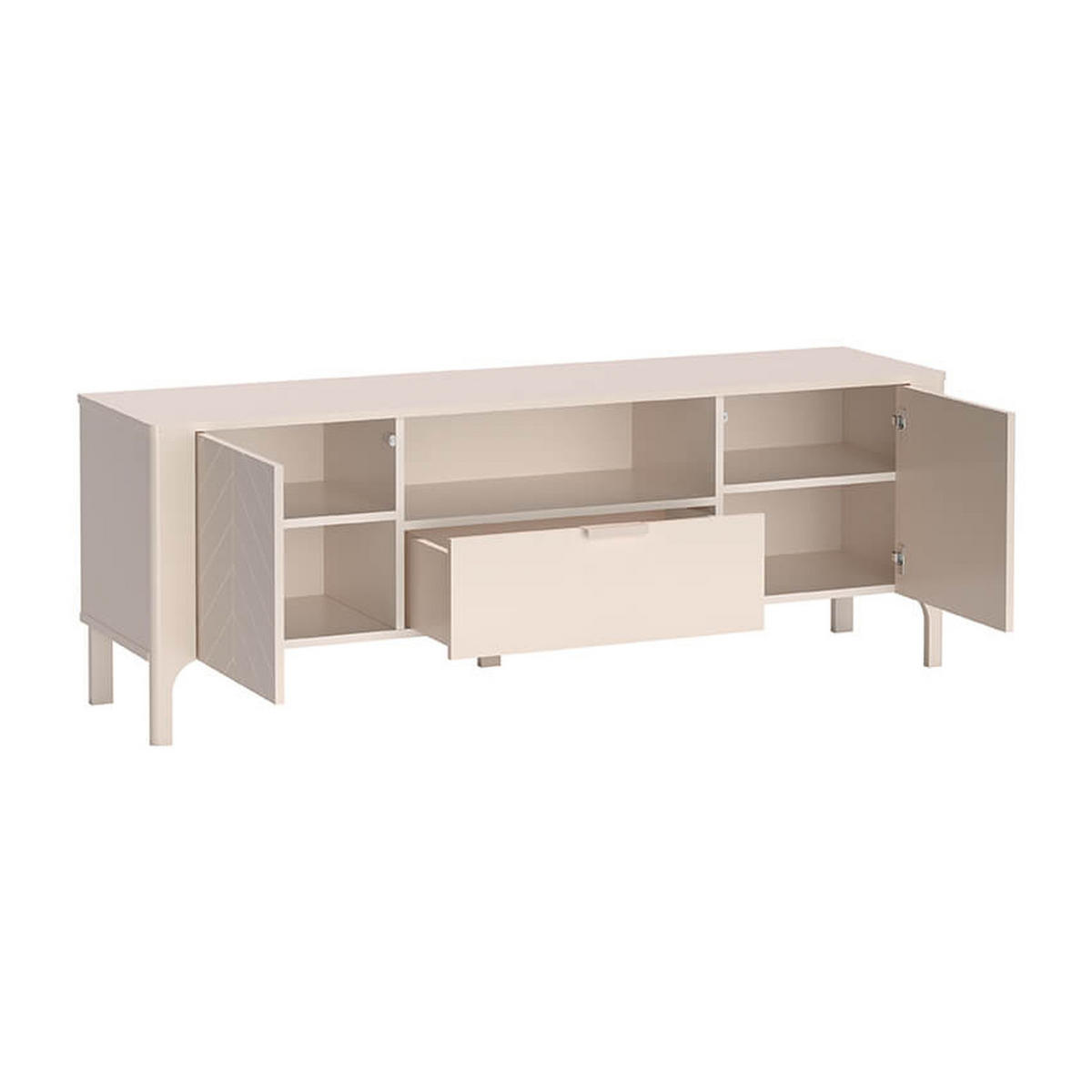 TV-LOWBOARD Malumi MM-5 160 x 57 x 40,5 cm Kaschmir - Kaschmir, Holzwerkstoff/Metall (160/57/40.5cm) - Koseto