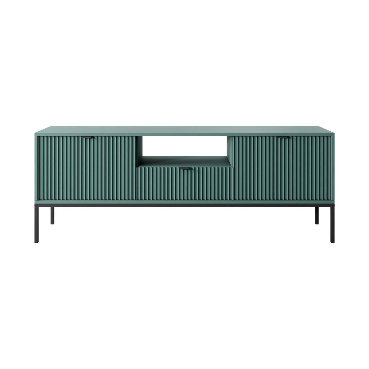 LOWBOARD – RTV154 – 154 cm – NOVA – Grün - Grün, Holzwerkstoff (154/56/39cm) - hi-markt