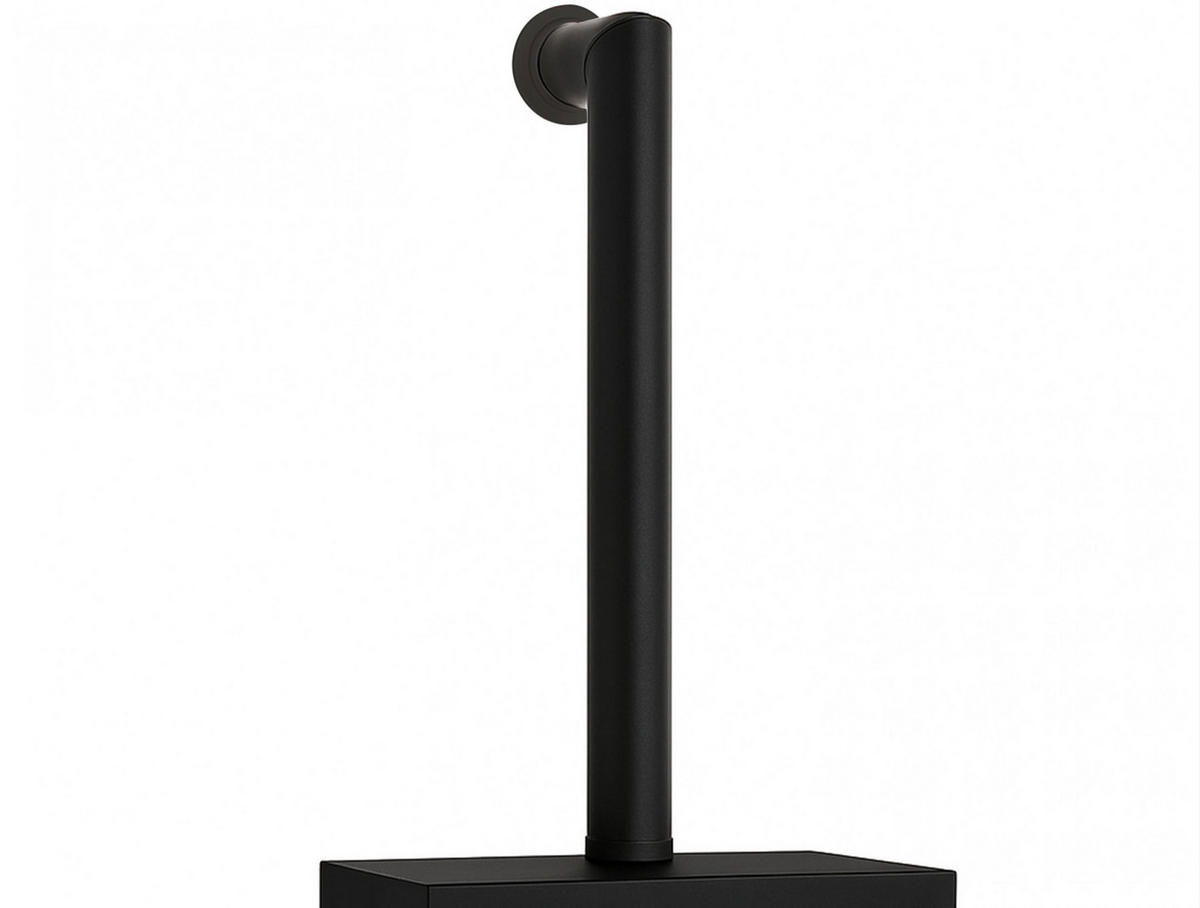ELEKTROKAMIN Schwarz Bodenmodell mit integrierter Heizung 1800 W - Schwarz, Glas (60/74/30cm) - Purline