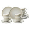 KAFFEESERVICE Sento Home Aura cream 18er Set - Creme, Keramik (24/18.1/43cm) - Seltmann Weiden