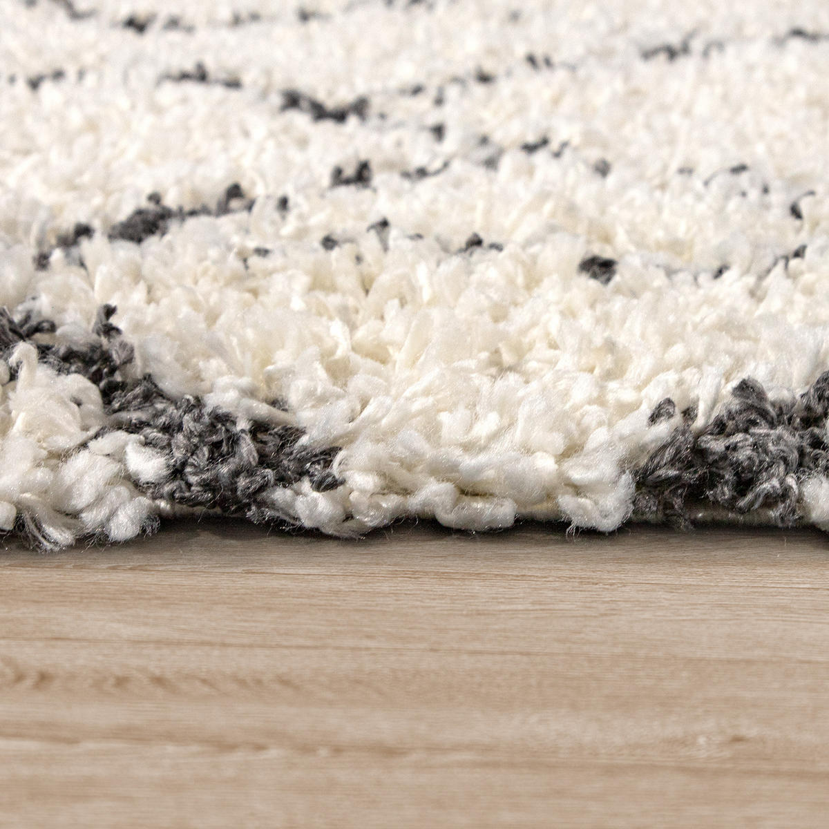 HOCHFLORTEPPICH 150/150 cm Kalmar 450 - Anthrazit, Textil (150/150cm) - Paco Home