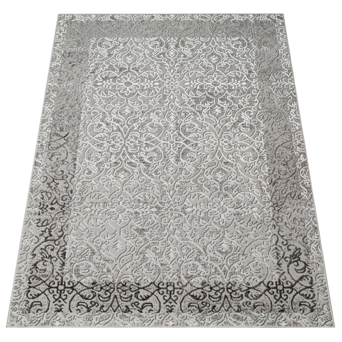 TEPPICH ARES Grau 160/220 cm - Grau, Kunststoff (160/220cm) - Tapiso