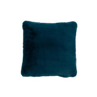 KISSEN CUTIE - Pelz - Blau - Blau, Fell (45/45cm) - J-Line