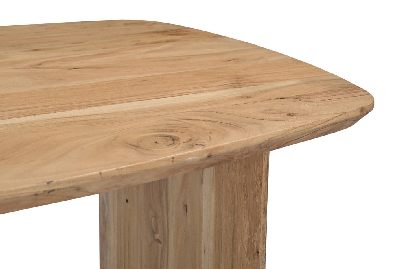 BARTISCH aus Akazienholz 150x85x90cm, natur - Braun, Holz (150/85/90cm) - Giga Meubel