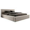 POLSTERBETT mit Bettkasten Salby 180x200 cm, Beige - Beige, Textil (180/200cm) - Meblito