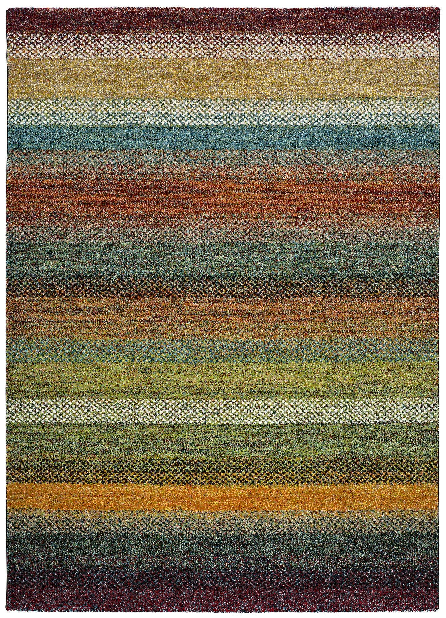 WEBTEPPICH Mehrfarbig Gio 120/170 cm - Multicolor, Naturmaterialien/Textil (120/170cm) - Atticgo
