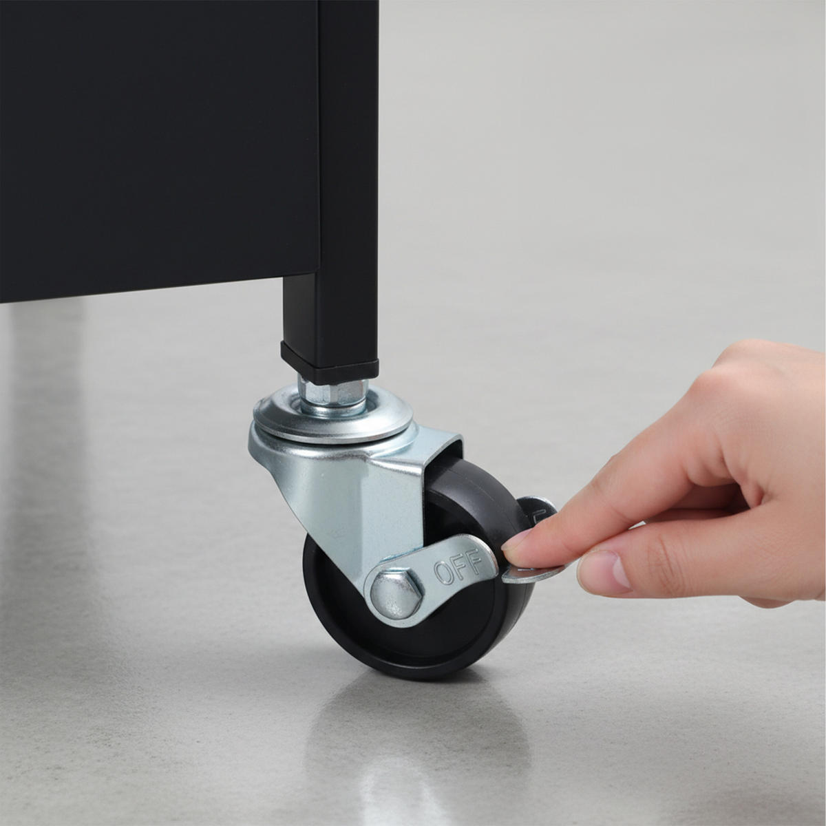 NISCHENWAGEN - Multicolor, Holzwerkstoff/Metall (20/98/50cm) - Relaxdays