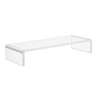 MONITORSTÄNDER DE-09015 Transparent - Transparent, Kunststoff (53/19/9cm) - ComfortXL