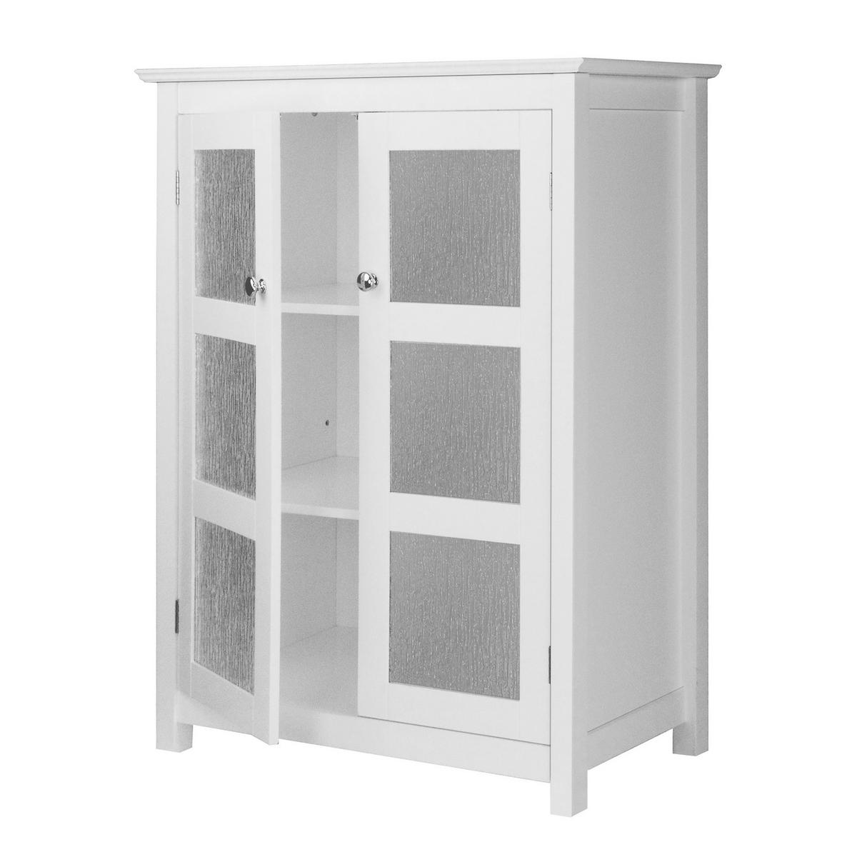 SCHRANK Weiß - Weiß, Holzwerkstoff (34.9/86.4/86.4cm) - Teamson Home