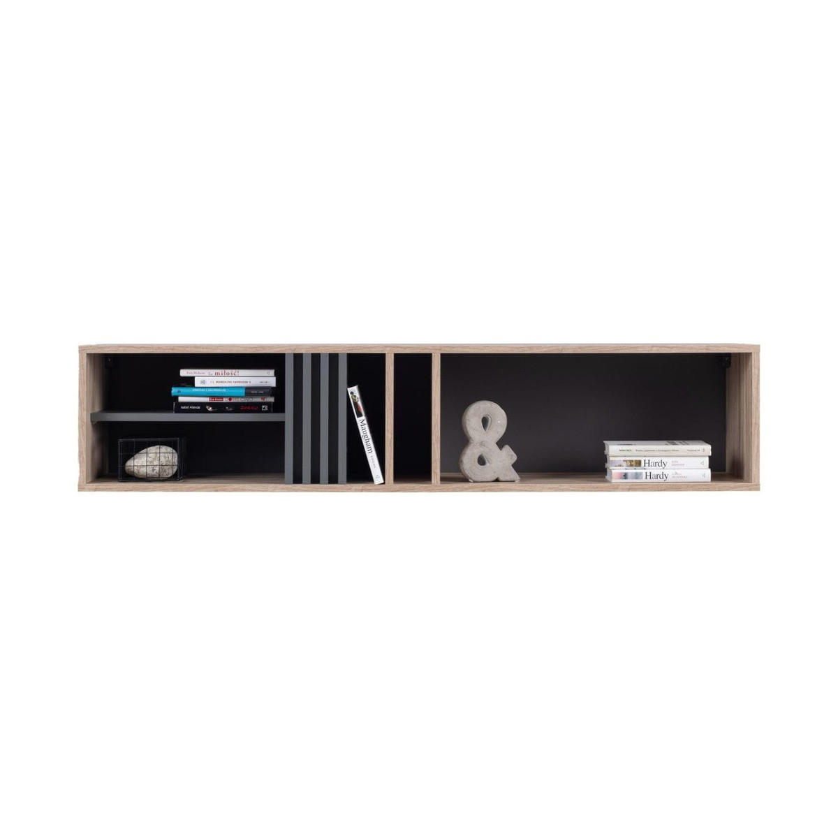 WANDREGAL – 140 cm – ALLMO System – Sonoma Eiche - Sonoma Eiche, Holzwerkstoff (140/30/30cm) - hi-markt