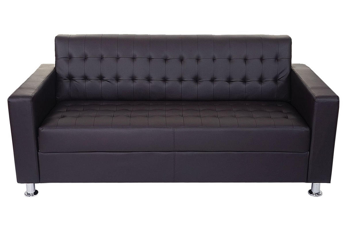 3-SITZER SOFA Braun - Braun, Textil (180/82/75cm) - MCW