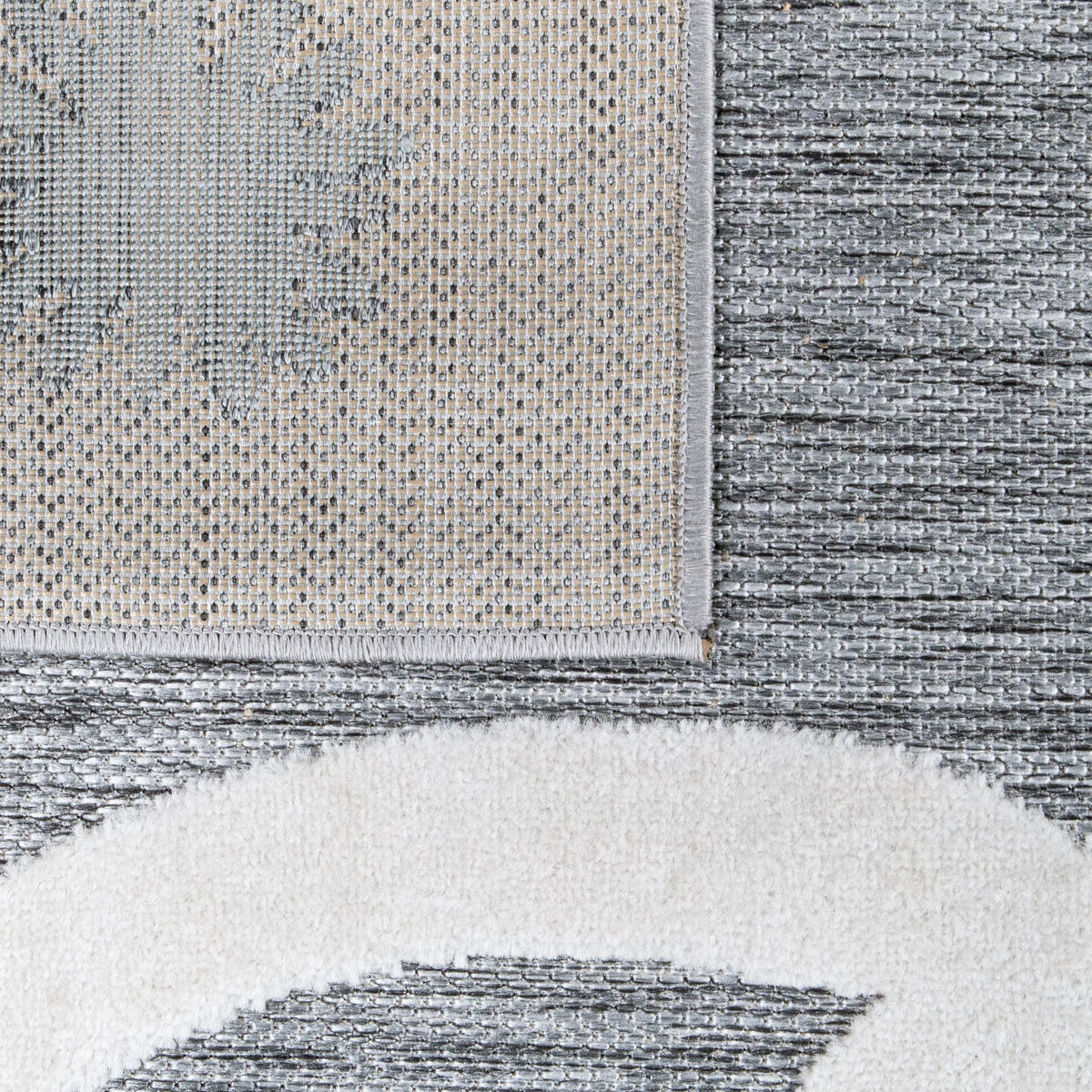 KINDERTEPPICH 140/200 cm Tweet 469 - Grau, Textil (140/200cm) - Paco Home