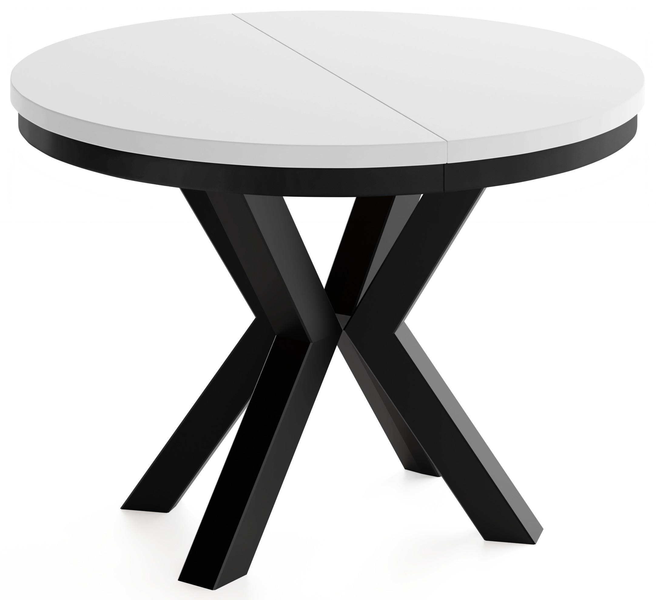 WFL Group Esstisch Weiß 200x76x120 cm