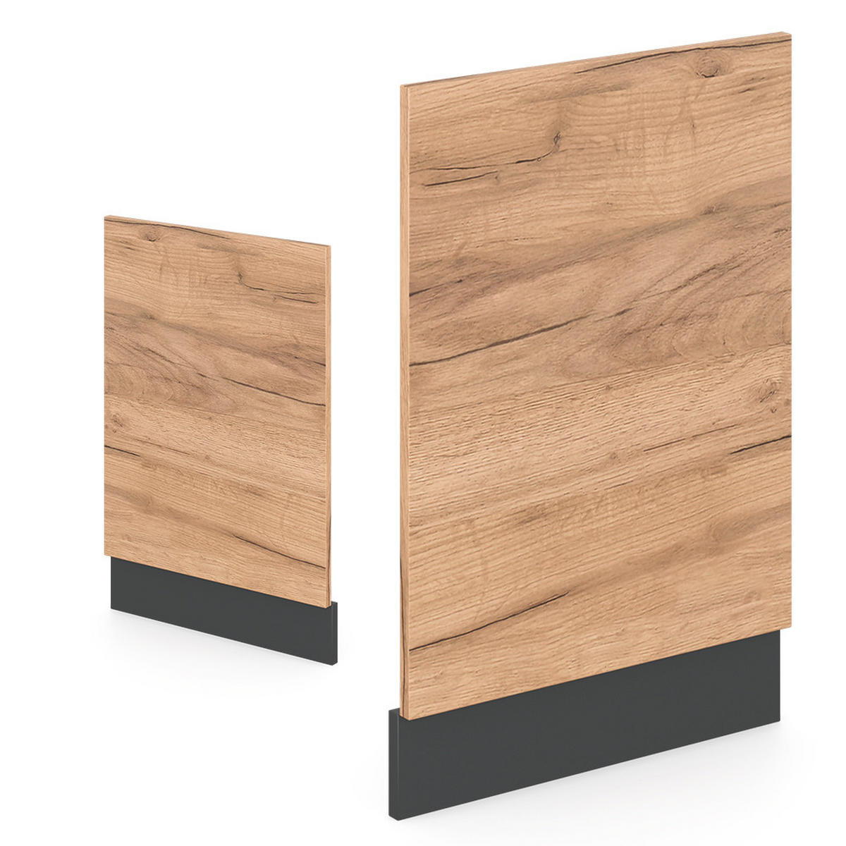 FRONTBLENDE R-Line Goldkraft Eiche 45 cm, AP Anthrazit - Anthrazit/Eiche Wotan, Holzwerkstoff (45/57.2/1.6cm) - Vicco
