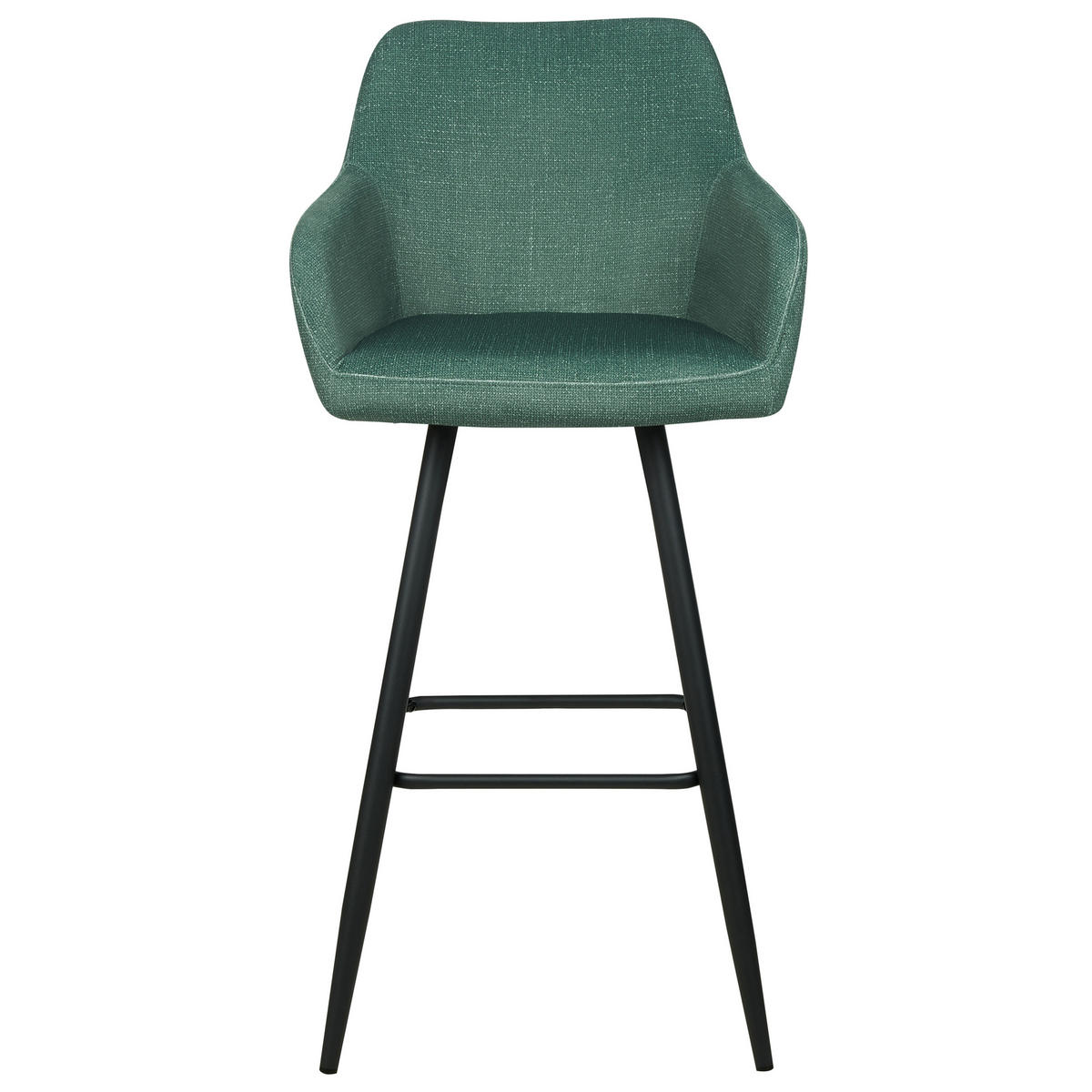 BÁRSZÉK 2 darabos Szett Bársony sötétzöld Casmalia - fekete/sötétzöld, textil (50/103/54cm) - Beliani