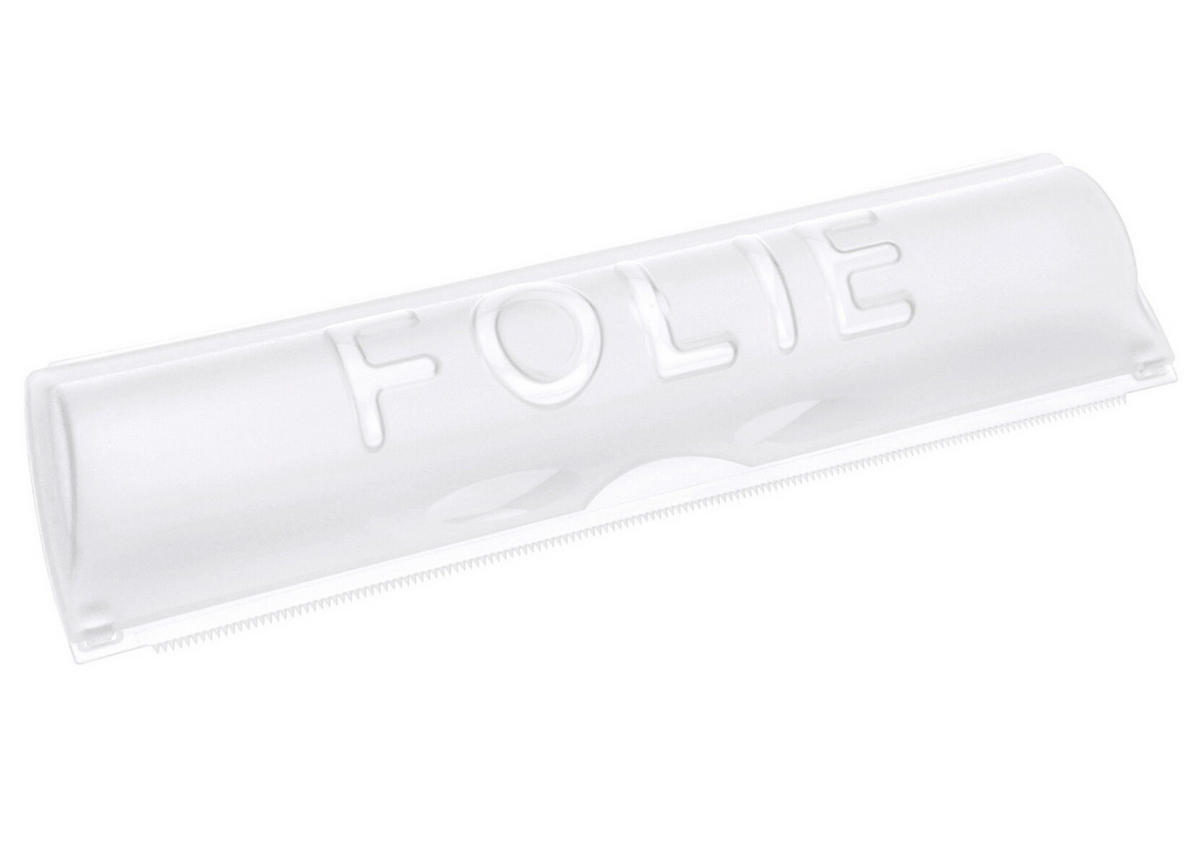 BOX FÜR LEBENSMITTELFOLIE Basic Transparent 34/9/5 cm Kunststoff - Transparent, Kunststoff (9/5/34cm) - Mondex