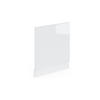 FRONTBLENDE R-Line Weiß Hochglanz 60 cm ohne AP - Weiß Hochglanz/Weiß, Holzwerkstoff (60/57.2/1.6cm) - Vicco
