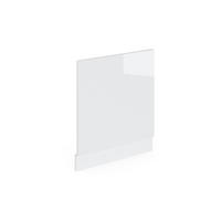 FRONTBLENDE R-Line Weiß Hochglanz 60 cm ohne AP - Weiß Hochglanz/Weiß, Holzwerkstoff (60/57.2/1.6cm) - Vicco