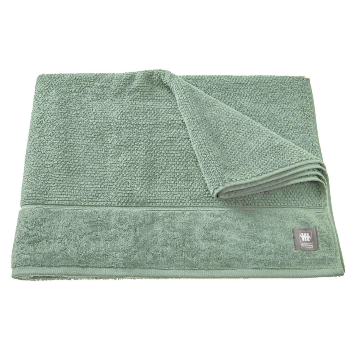 DUSCHTUCH SOLID - Grün, Textil (100/150cm) - Musterring