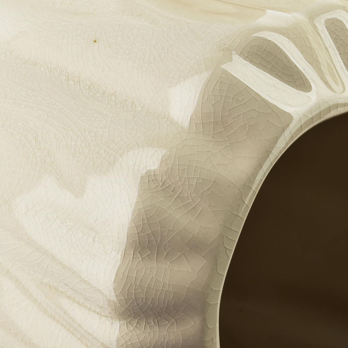 VASE Manon Beige 18/18/26 cm Keramik - Beige, Keramik (26cm) - Mondex