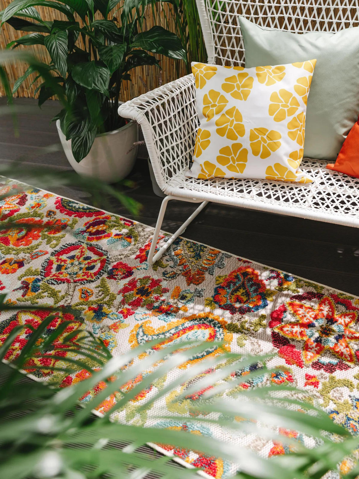 OUTDOOR-LÄUFER Noelia 70/240 cm - Multicolor, Kunststoff (70/240cm) - benuta Nest