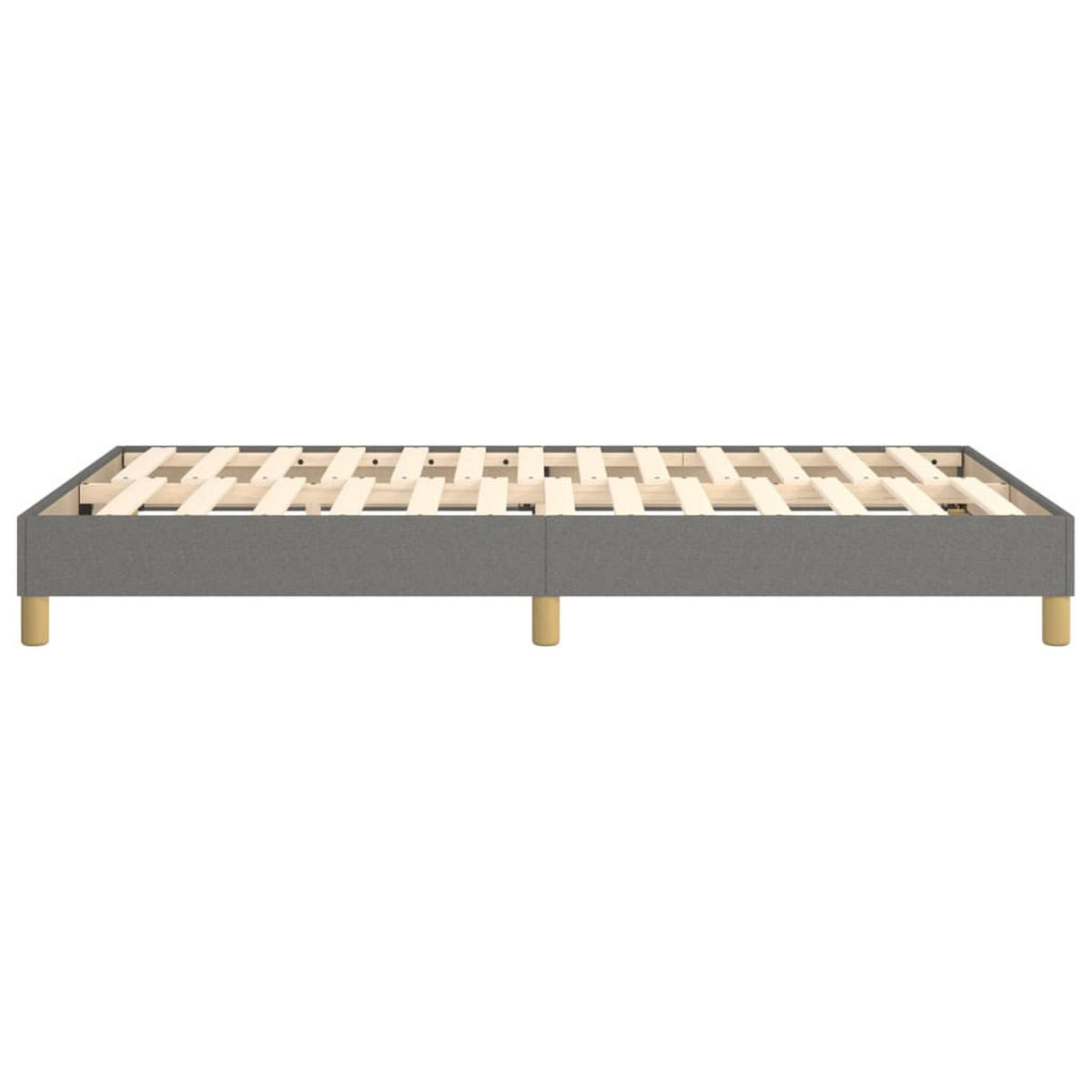 POLSTERBETT Quinn 120/203 cm - Grau, Holzwerkstoff (120/200cm) - Nettlife