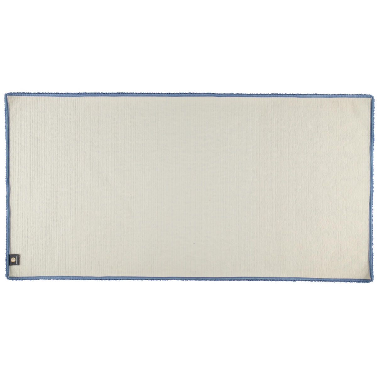 BADTEPPICHE SQUARE AQUA - 78 - Blau, Textil (80/160cm) - Rhomtuft