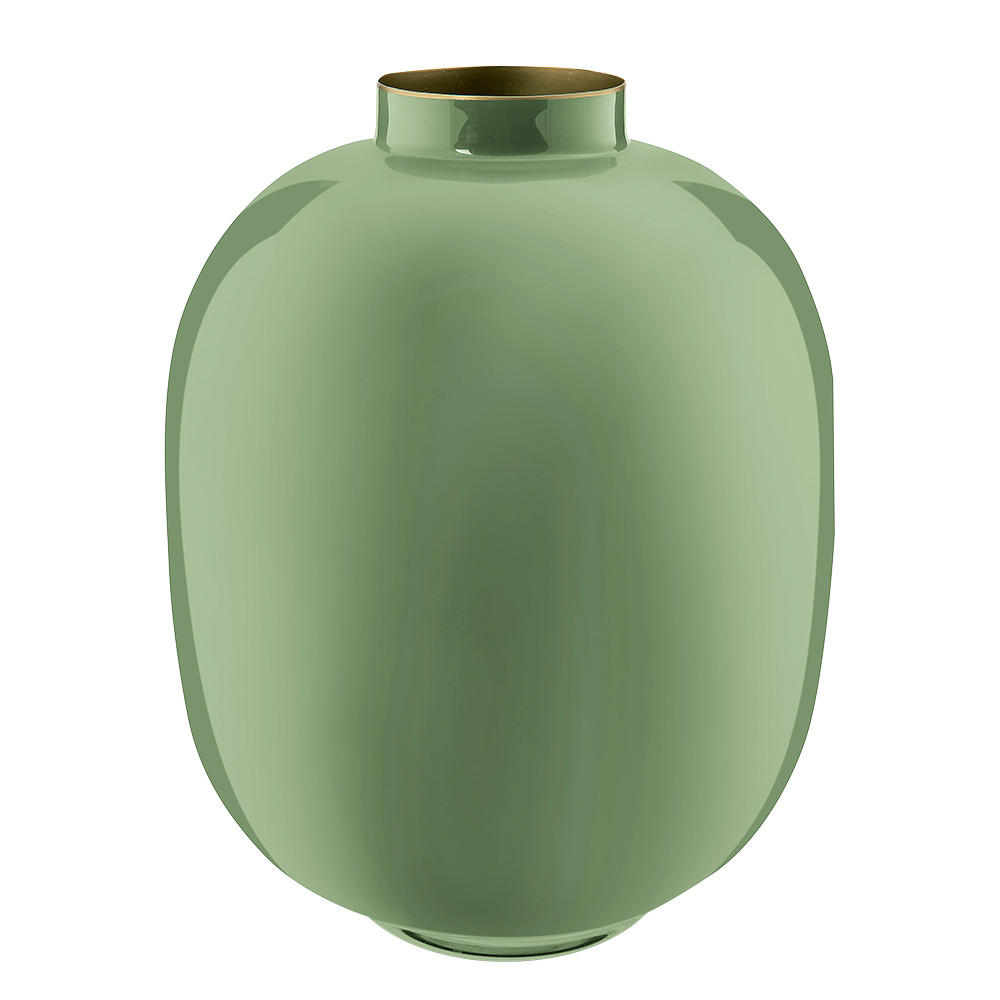 VASE Metal mid grün 32 cm - Grün, Metall (31.5cm) - Pip Studio