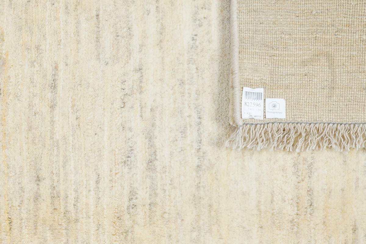GABBEH-TEPPICH handgeknüpft Beige 249/169 cm Schurwolle - Beige, Textil (169/249cm) - Looma