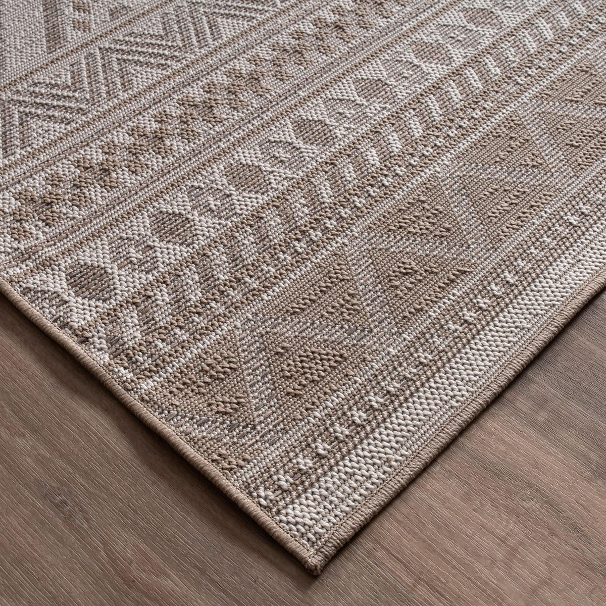 OUTDOORTEPPICH Beige-Braun 80 x 250 cm - Beige, Kunststoff (80/250cm) - TT Home