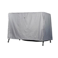 SCHUTZHÜLLE für Hollywoodschaukel / Gartenschaukel SHP-20073 - Grau, Kunststoff (250/160/145cm) - mehr Garten