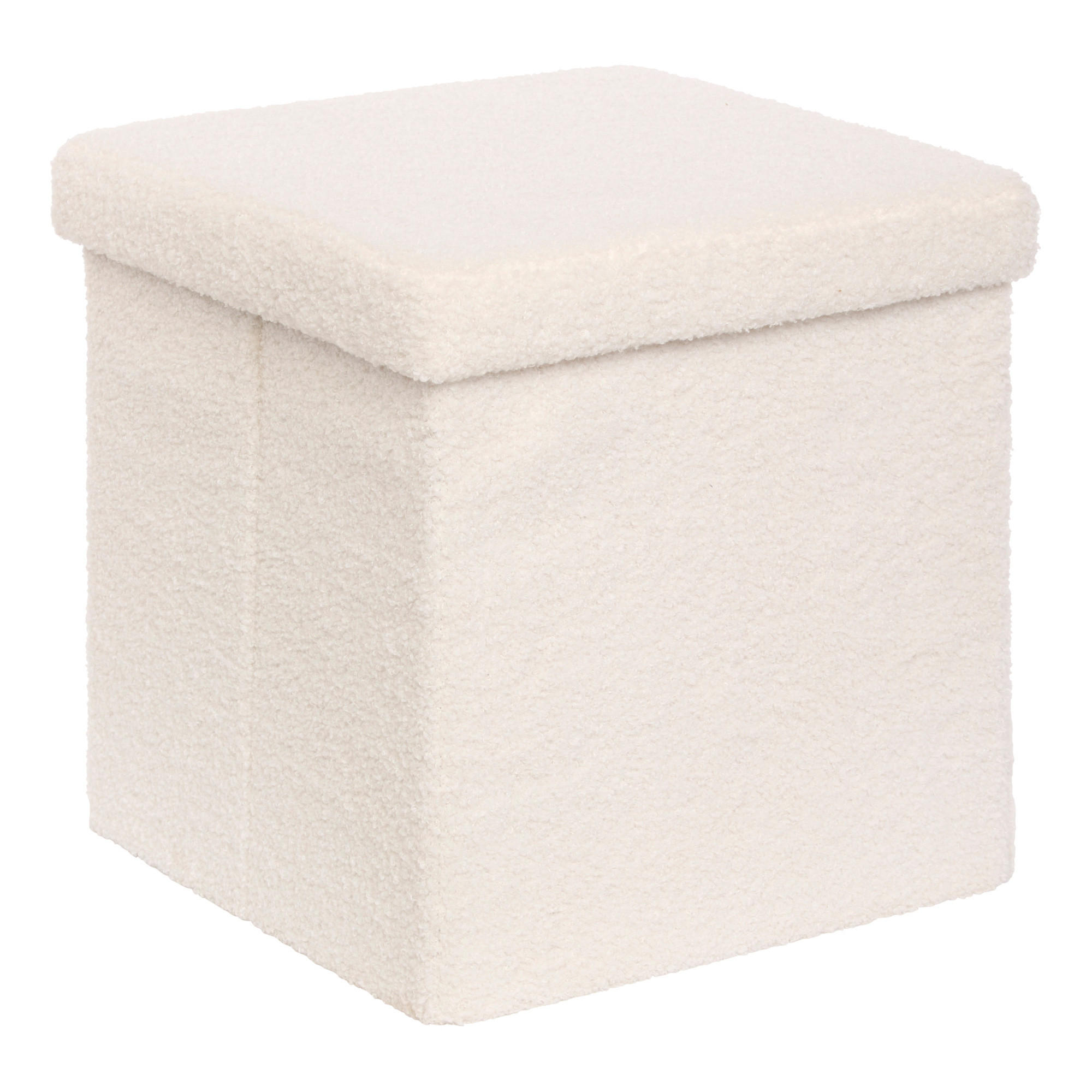 Atmosphera Createur d´interieur Pouf Weiß 38x38x38 cm