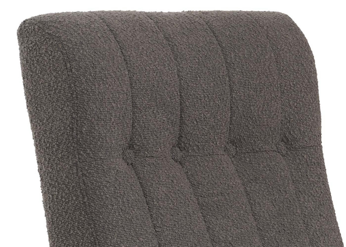 SCHAUKELSTUHL Anthrazit - Anthrazit, Textil (64/97/85cm) - MCW