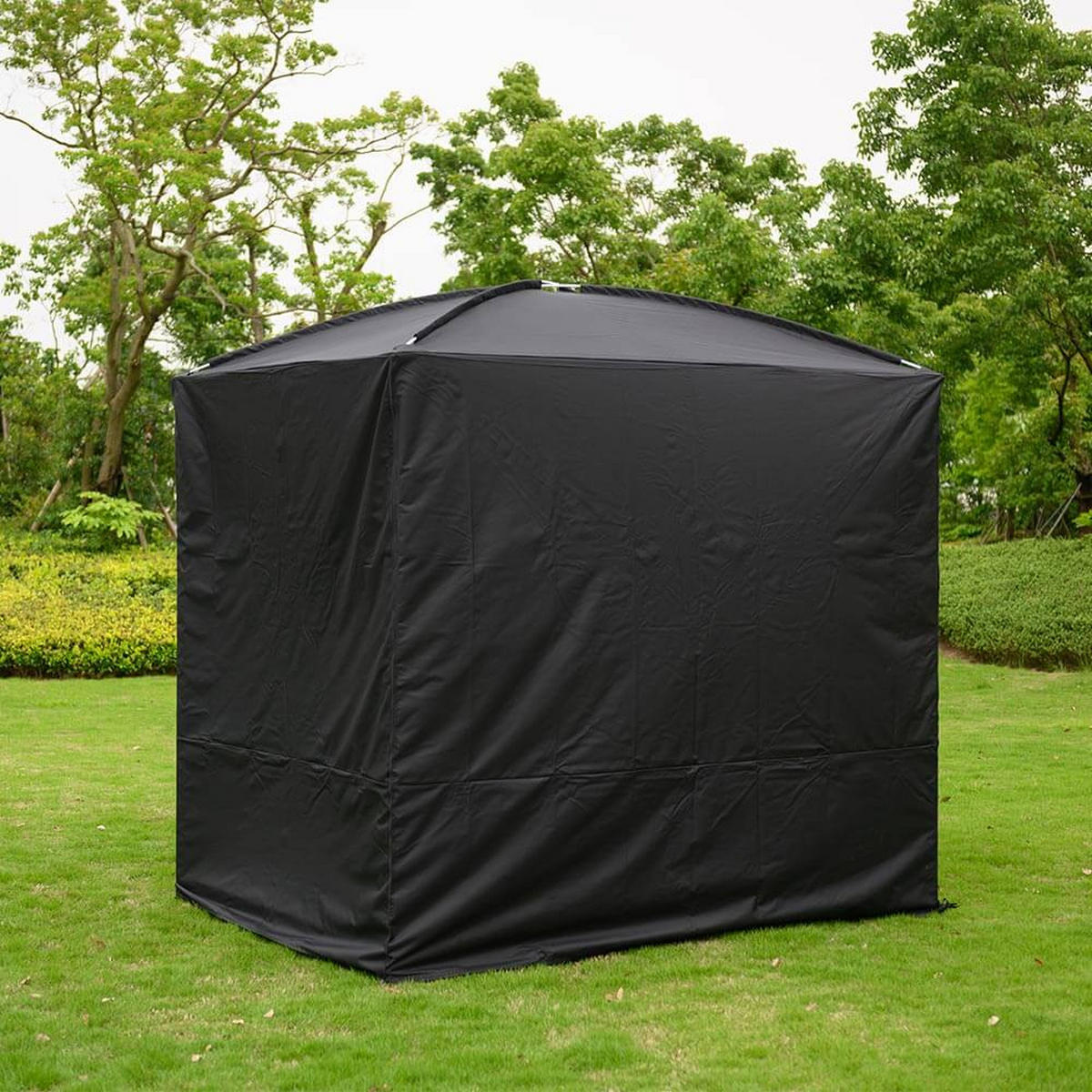 PAVILLON CAPE PROVENCE - Anthrazit, Kunststoff (236/210/180cm) - Home Deluxe