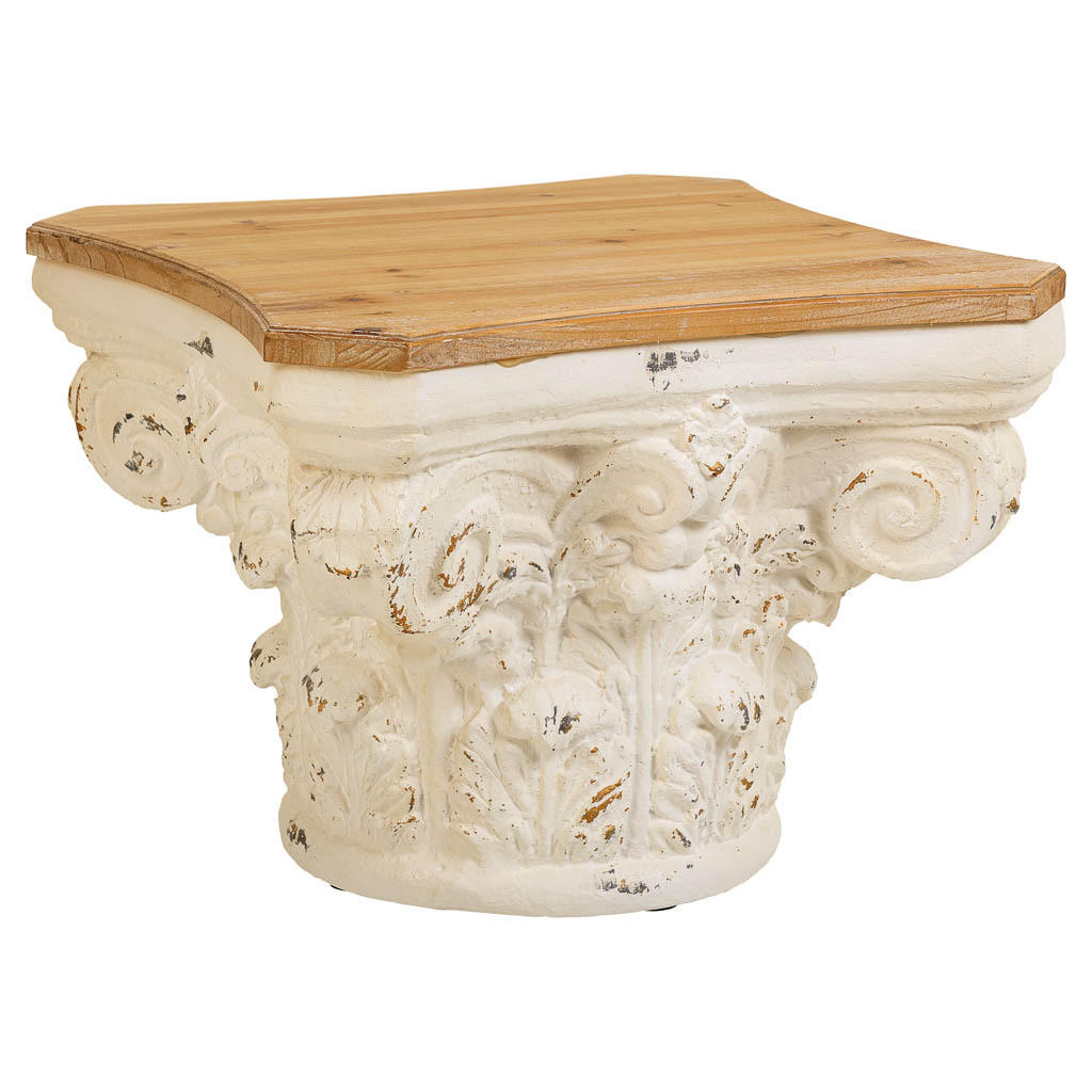 TISCH aus Holz, braun, 62x46cm - Braun, Holz (62/62/46cm) - Wanderlust