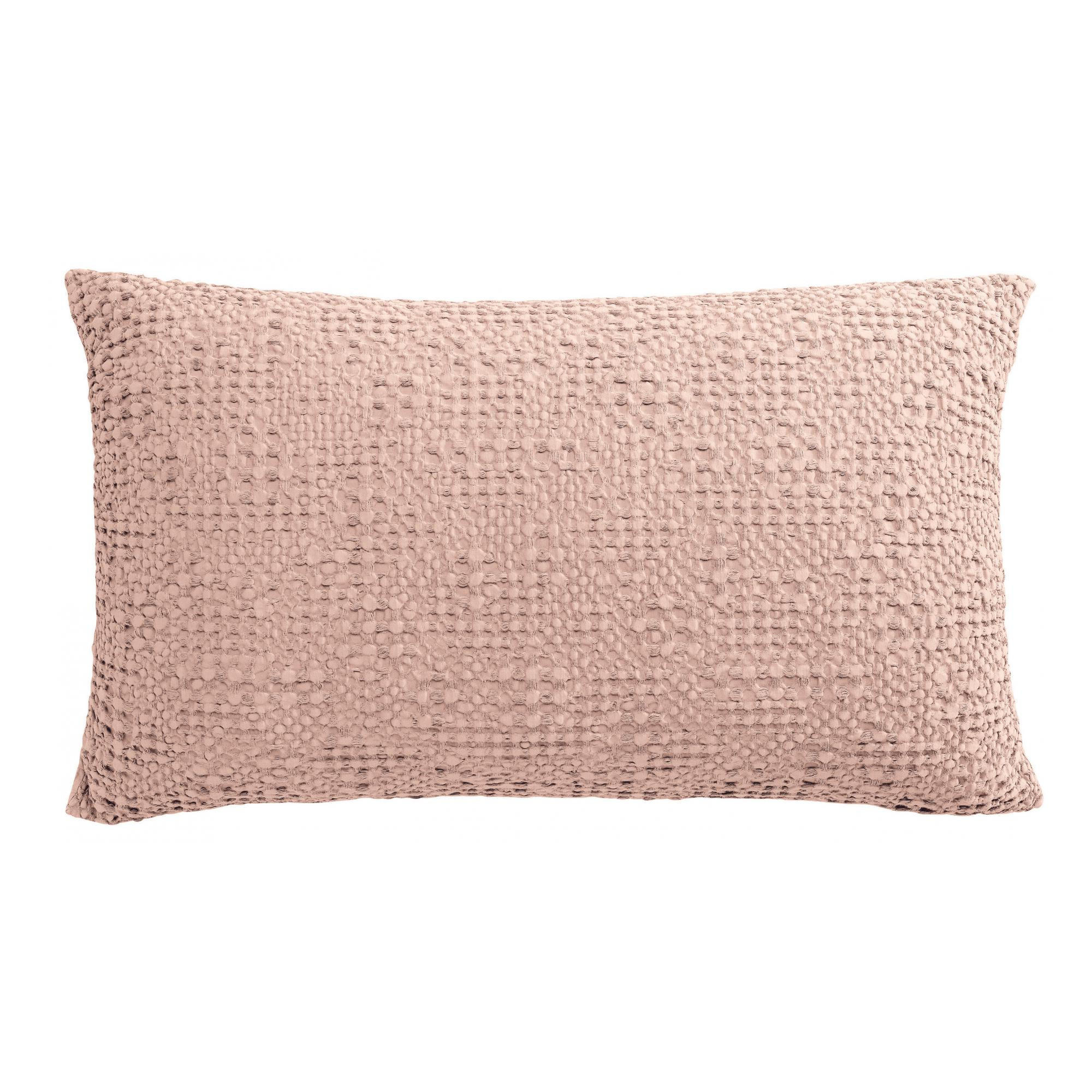 KISSEN Tana weißdorn 40 x 65 cm - Hellrosa, Textil (40/65cm) - Vivaraise