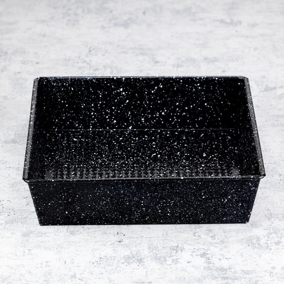 BACKFORM Schwarz 24/24/6 cm KH1774 - Schwarz, Metall (24/6/24cm) - Kinghoff 