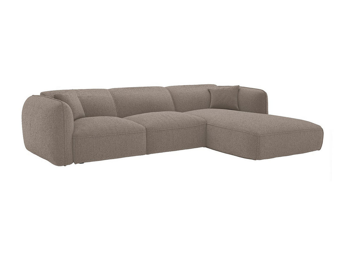 SCHLAFSOFA - 5 Personen - stoff - taupe Camilio - Taupe, Textil (274/74/174cm) - Vente-Unique