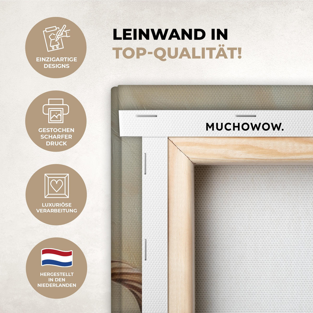 LEINWANDBILD Lavendel - Brot - Stilleben 60x90 cm - Flieder, Textil (60/90cm) - MuchoWow