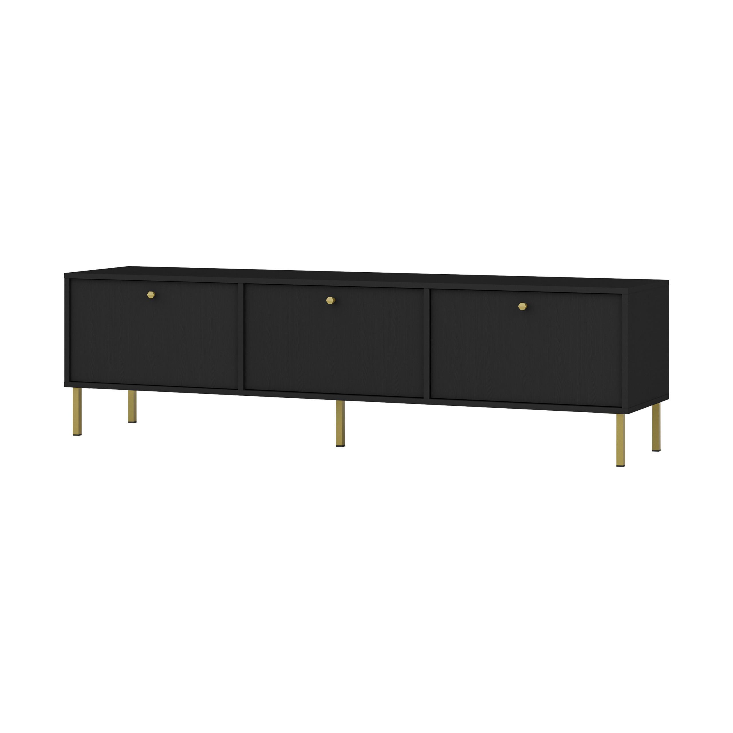 Masseno Lowboard Graphit 180x50x40.8 cm