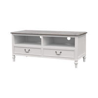 TV-LOWBOARD RAVENNA Weiß 120x50x51 cm - Weiß, Holz (120/51/50cm) - FURNLUX