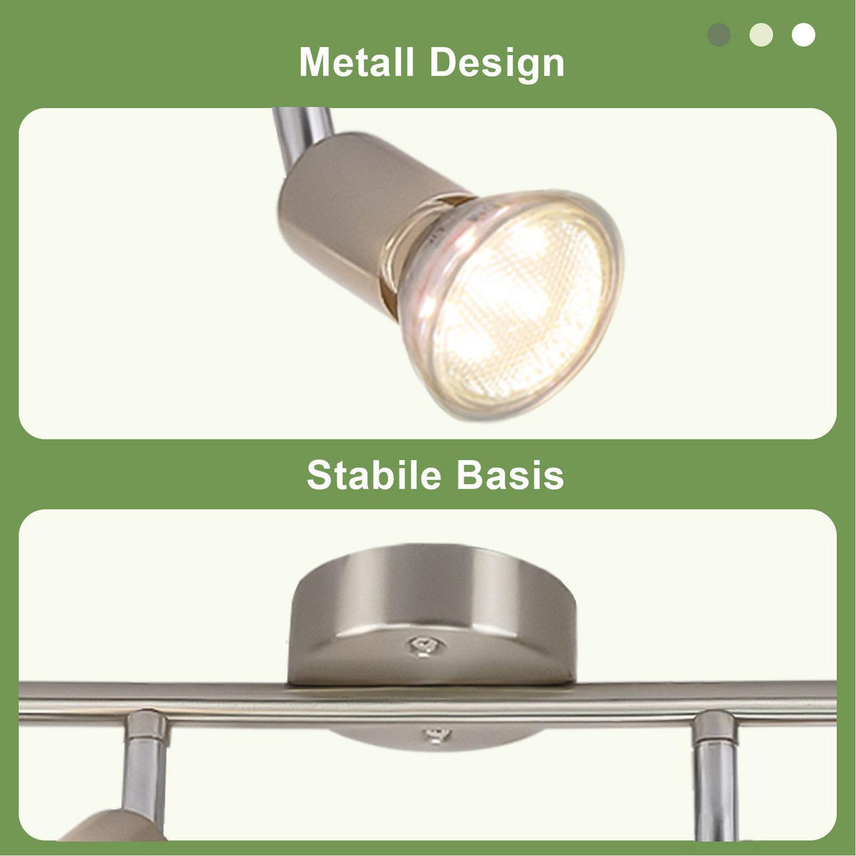 DECKENLEUCHTE Levin 54/15/3.2cm - Silberfarben, Metall (54/15/3.2cm) - Nettlife
