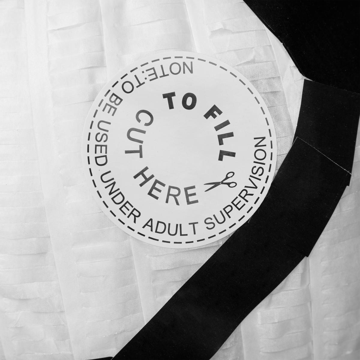 PINATA Fußball - Multicolor, Papier (29/29/29cm) - Relaxdays