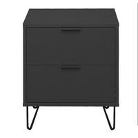 KOMMODE Erna 51x45x62 Anthrazit matt Lack - Anthrazit, Holzwerkstoff (51/62/45cm) - 58aufmkessel
