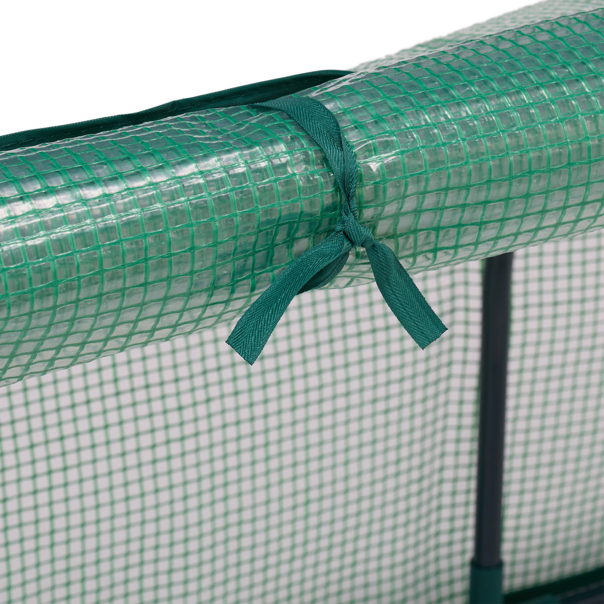 FRÜHBEET - Dunkelgrün, Kunststoff/Metall (128/50/60cm) - Relaxdays