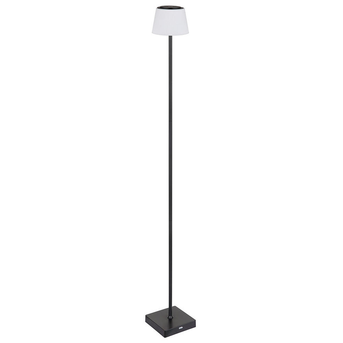 LED STEHLEUCHTE Gregoir Schwarz - Schwarz, Metall (14/14/120cm) - Globo Lighting