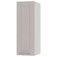 KÜCHENHÄNGESCHRANK Kvantum W2/20 Weiß / Kaschmir Matt 20 / 32,5 / 72cm - Kaschmir/Weiß, Holz/Holzwerkstoff (20/72/32.5cm) - Feldmann-Wohnen