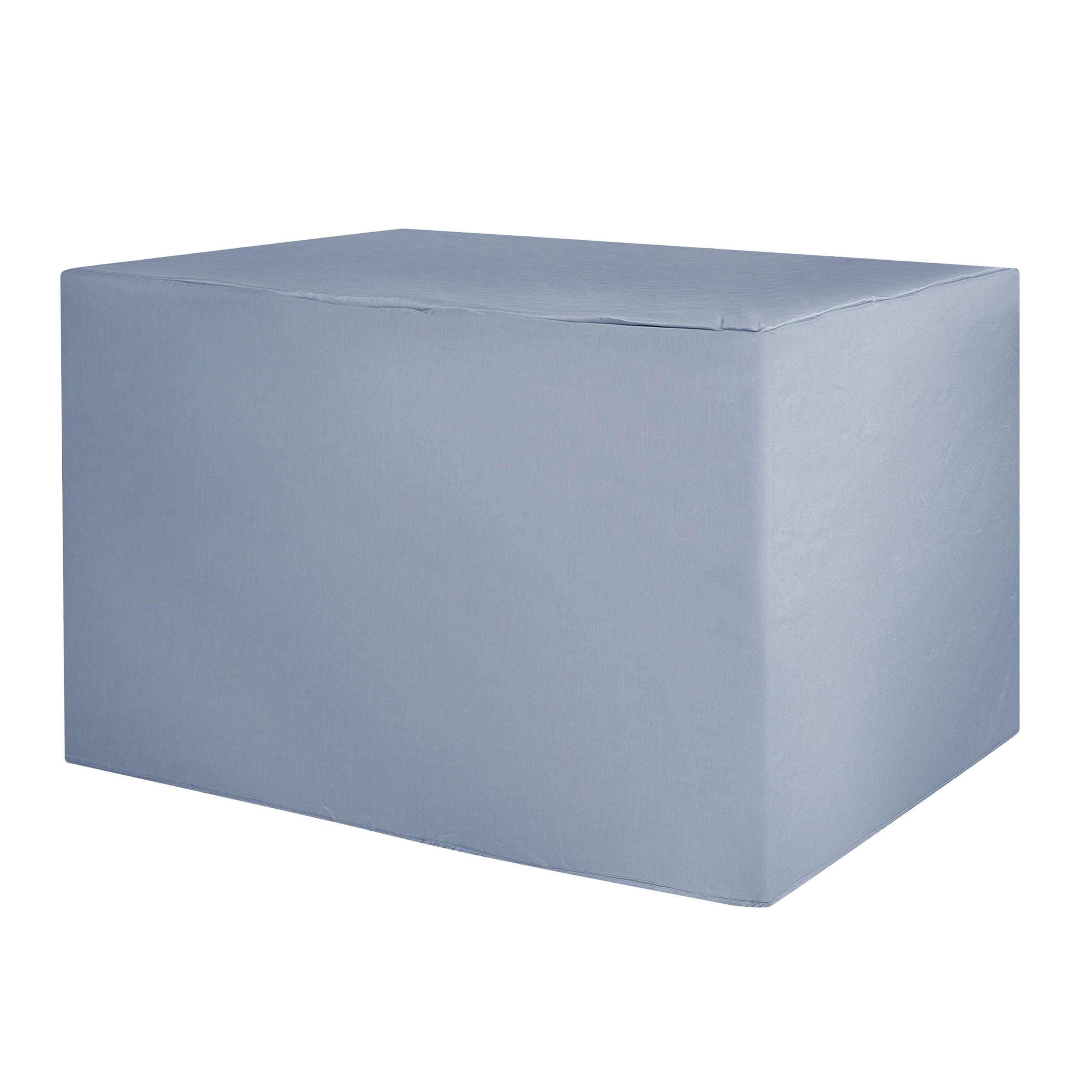 REGENSCHUTZ für Gartenmöbel grau 210/150/90 cm Chuva - Grau, Kunststoff (210/90/150cm) - Beliani