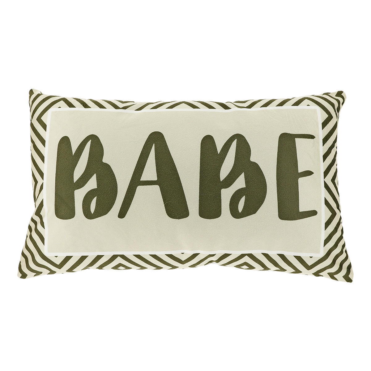 DEKOKISSEN Text Print Mehrfarbig 30/50/8 cm - Multicolor, Textil (50/30cm) - Unique Living