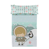BETTWÄSCHE 2er-Set teiliges skymo day 180x270 cm mehrfarbig - Multicolor, Textil (180/270cm) - Happy Friday